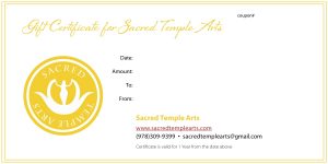 Gift Certificate new