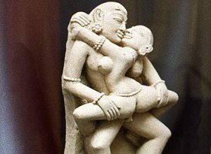 Tantra statue couple